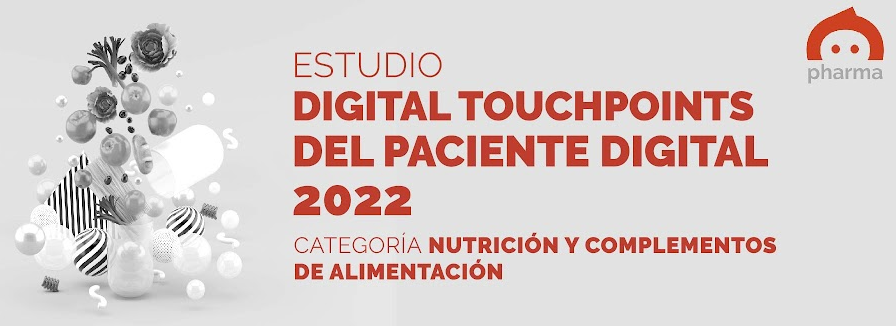 Digital Patient Touchpoints 2022 Categoría Nutrición y Complementos Alimenticios